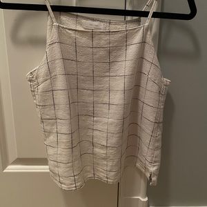 Oak and Fort Linen tank top small